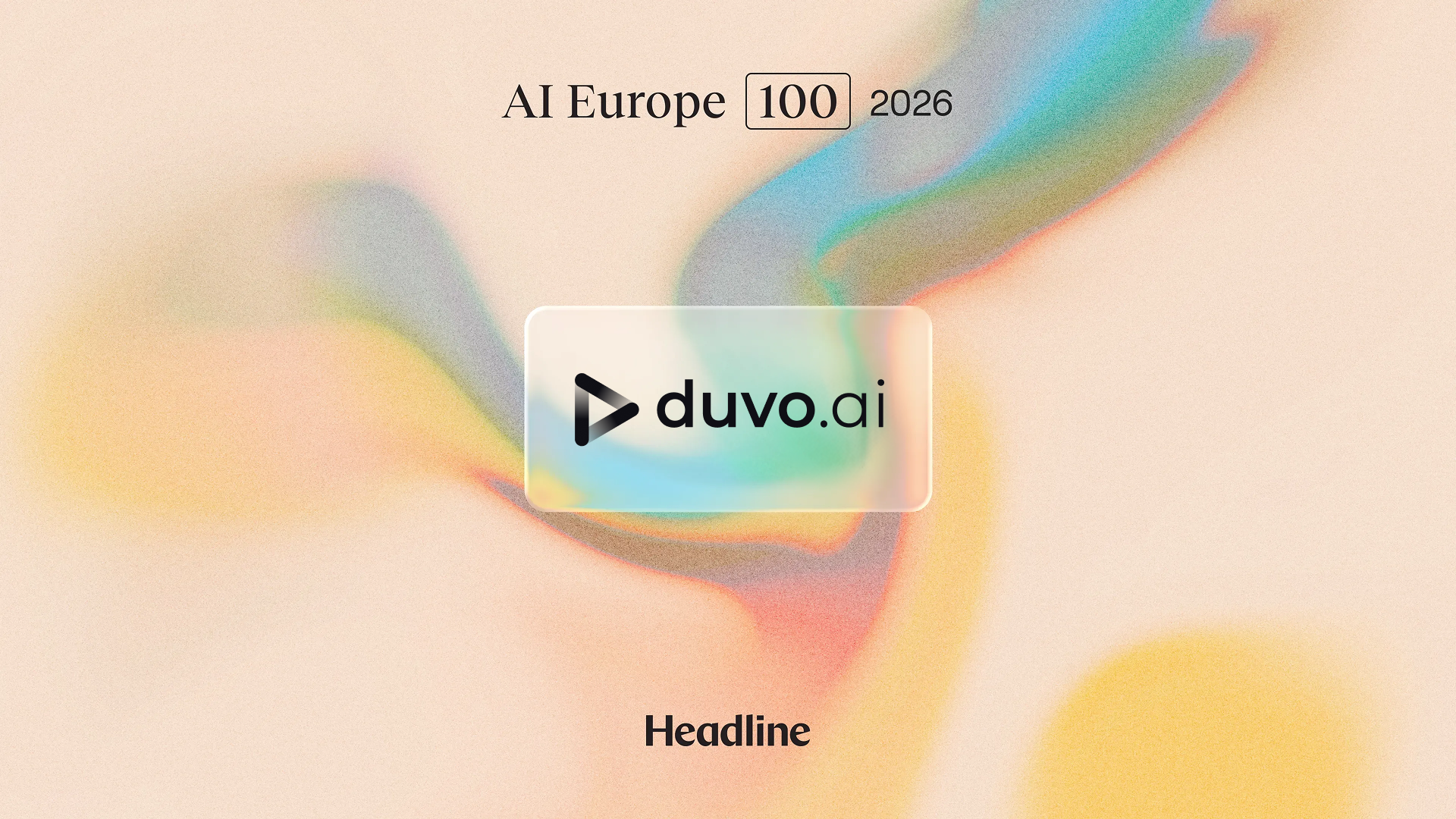 Duvo named to the AI Europe 100 for 2026
